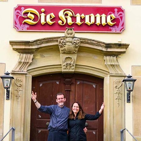 Gasthof Die Krone Schwäbisch Hall Exteriör bild