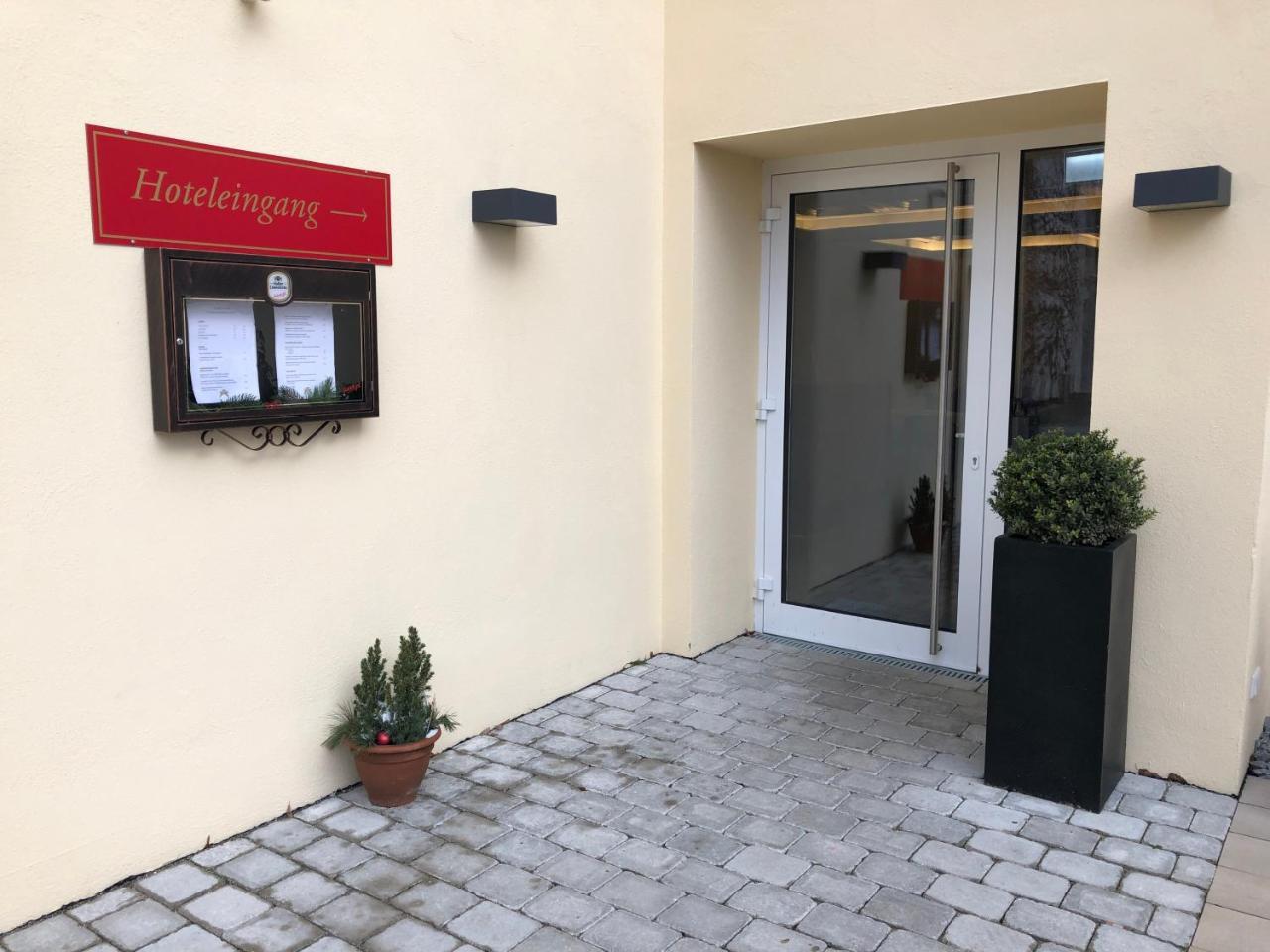 Gasthof Die Krone Schwäbisch Hall Exteriör bild