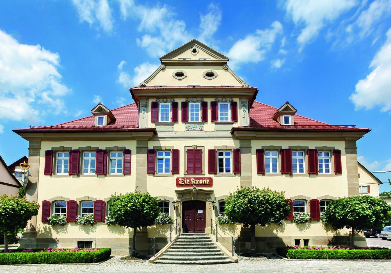 Gasthof Die Krone Schwäbisch Hall Exteriör bild